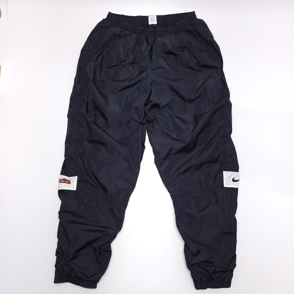 Vintage Nike Team‎ Track Pants Mens XL Black OREGON BEAVERS Red Tag Jogger